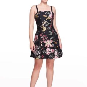 Floral Fil Coupe Dress